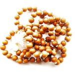 सफेद चंदन माला white sandalwood mala