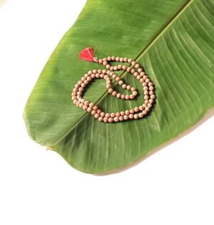 Rudraksha Mala रुद्राक्ष माला 5 मुखी  Rudraksha mala for Neck And Chant - Image 2