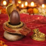 नर्मदेश्वर शिवलिंग नंदी जी सहित | 3 इंच प्राकृतिक नर्मदा शिवलिंग | पूजा हेतु Original Narmadeshwar Shivling with Nandi Ji | Natural Narmada Shivling 3 Inch