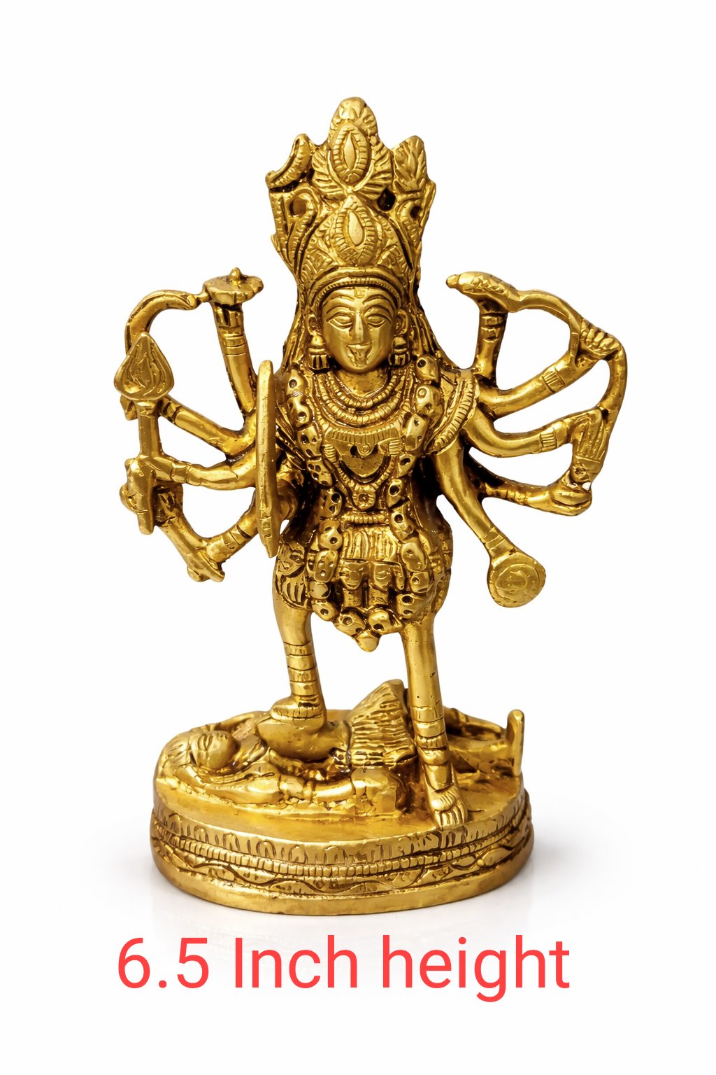 महाकाली मां पीतल मूर्ति - Image 2